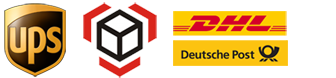 Versandpartner DPD, UPS, DHL und die Deutsche Post